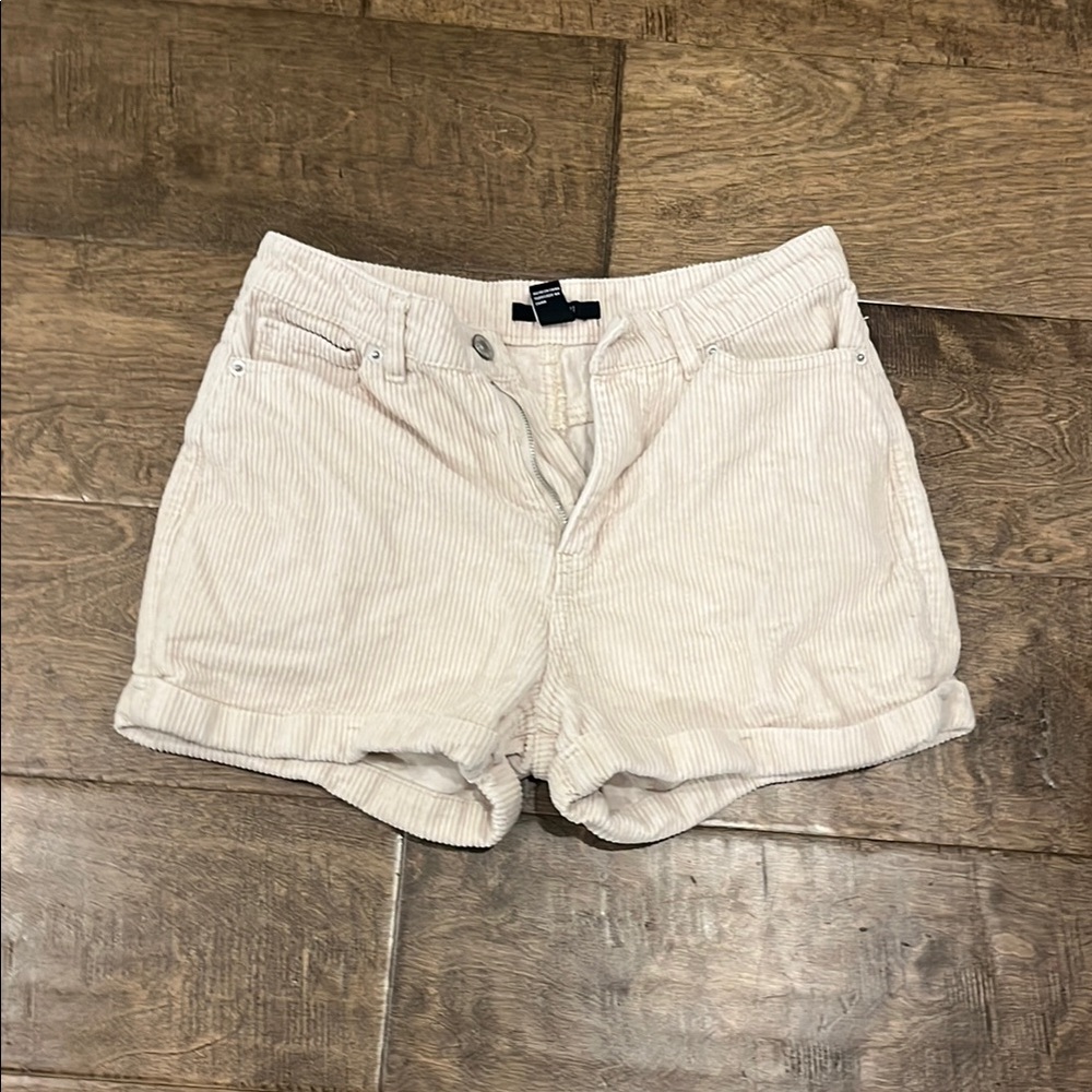 American Eagle Outfitters Light Pink Corduroy Shorts